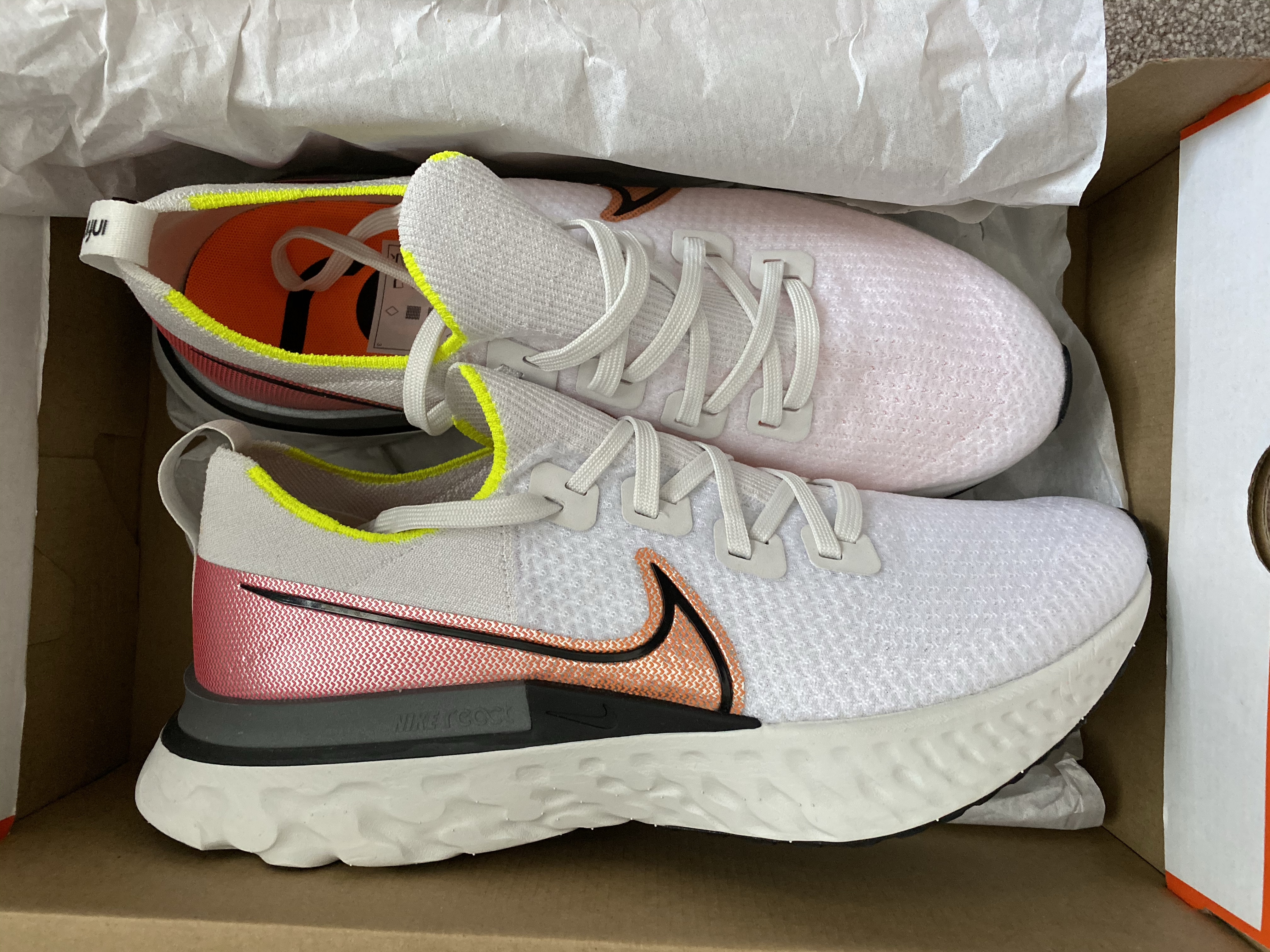 nike react running shoes review